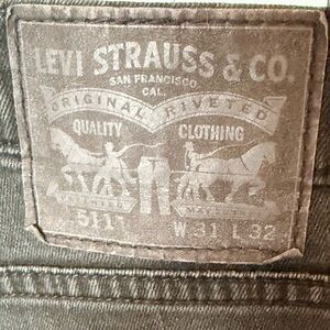 Levi's Men's Gray Slim Jeans